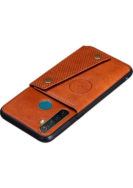 Realme C3 Için Cüzdan Durumda/realme 6i Kickstand Kart Tutucu Buit Demir (Yurt Dışından) fırsatları