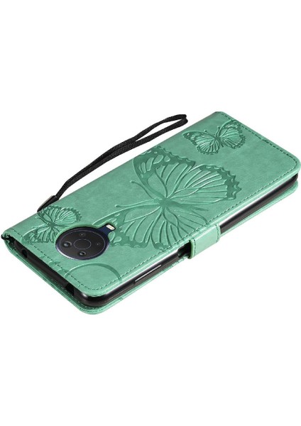 Nokia G20 Için Flip CASE/G10 Manyetik Kapak Darbeye Kapak Kart Yuvası ile (Yurt Dışından)