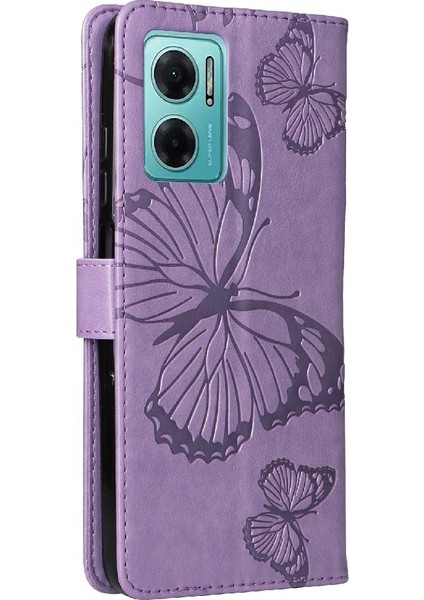 Xiaomi Redmi Için Flip Case 10 Başbakan 5g Darbeye Kapak Kart Yuvası ile Pu (Yurt Dışından)