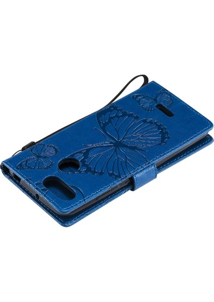 Xiaomi Redmi Için Flip Case 6/6A Kart Yuvası Standı ile Darbeye Kapak Pu (Yurt Dışından)