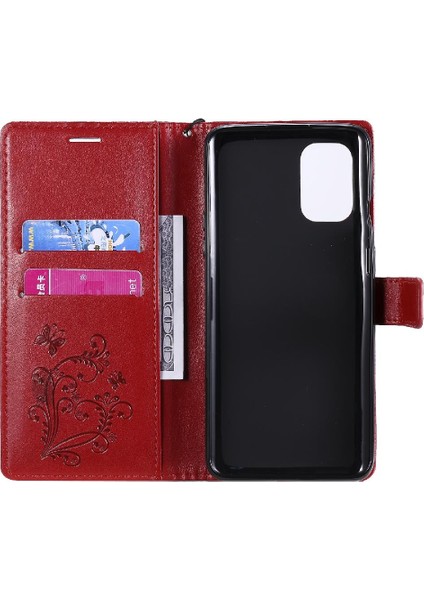 Kart Yuvası Standı ile Oneplus 8t Için Flip Case Kickstand Manyetik Pu Çevirin (Yurt Dışından) fırsatları