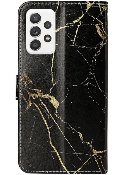 Samsung Galaxy Için Flip Case A53 5g Mermer Desen Pu Deri Cüzdan Tam (Yurt Dışından) indirimleri
