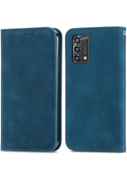 Oppo A95 4g/5g Basit Iş Kordon Fermuar Deri Kılıf (Yurt Dışından) fırsatları