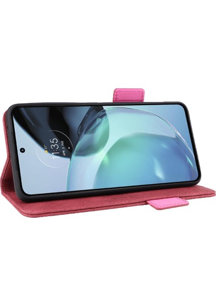 Motorola Moto G72 4g Deri Için Kılıf Folio Flip Case Tam Koruma (Yurt Dışından) fiyatları