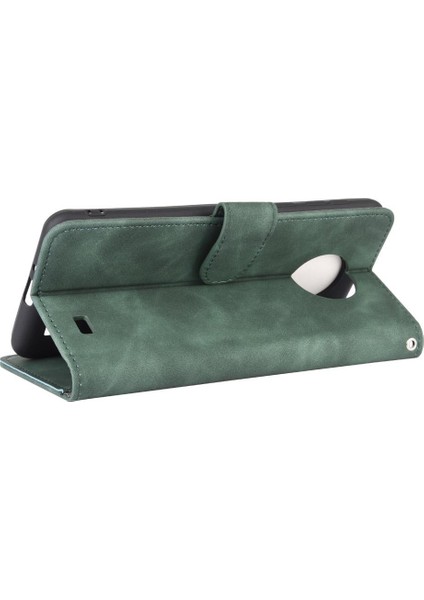 Kart ile Oukitel C19 Tam Koruma Deri Folio Flip Case Için Kılıf (Yurt Dışından) modelleri