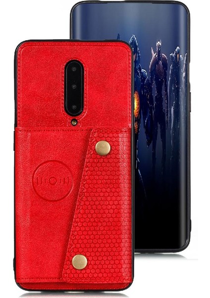 Oneplus 7 Pro Darbeye Koruyucu Kickstand Cüzdan Kılıf Için Cüzdan Kılıf (Yurt Dışından)