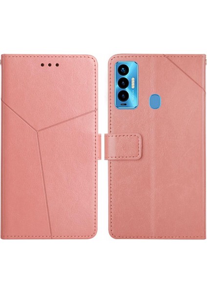 Tecno Camon 18I Telefon Kılıfı Için Kılıf Kapak Kapak Kitap Katlanır Deri Cüzdan (Yurt Dışından)
