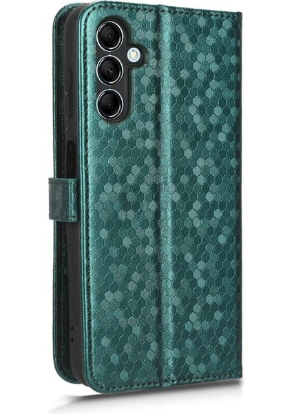 Samsung Galaxy M14 5g Için Kılıf Deri Cüzdan Kapak Geometrik Desen (Yurt Dışından) modelleri