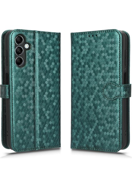 Samsung Galaxy M14 5g Için Kılıf Deri Cüzdan Kapak Geometrik Desen (Yurt Dışından) fırsatları