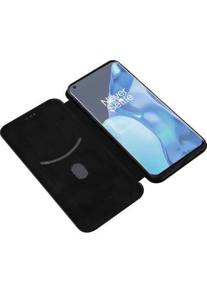 Oneplus 9 Için Kılıf Pro Manyetik Karbon Fiber Tam Koruma Deri (Yurt Dışından)