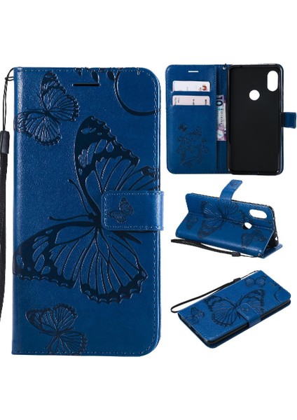 Xiaomi Redmi Not 6 Pro Darbeye Kapak Için Flip Case Kickstand ile (Yurt Dışından)