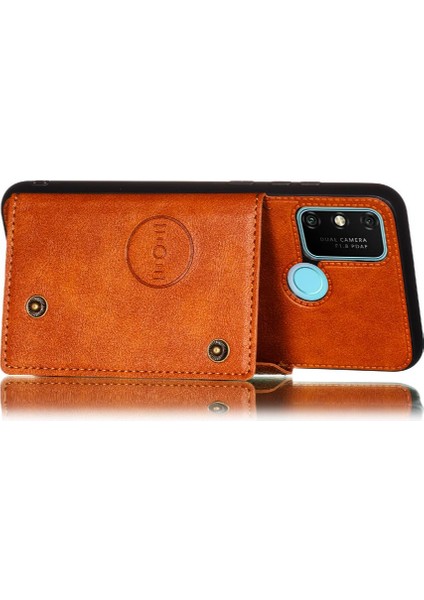 Cüzdan Kılıf Için Oppo A53 4g/oppo A53S Darbeye Koruyucu Kickstand Kart (Yurt Dışından) fırsatları