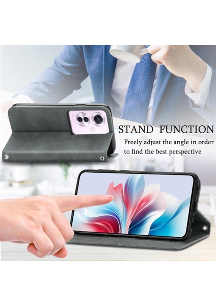 Oppo Flip 11F 5g Için Flip Case Darbeye Cüzdan Deri Kılıf Kapak Çevirin (Yurt Dışından) indirimleri