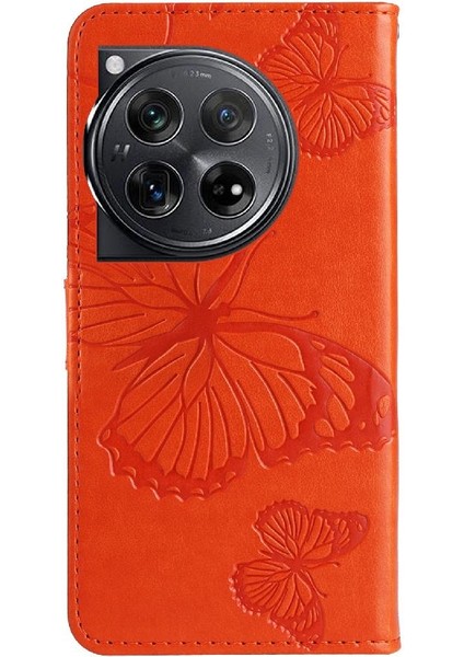 Oneplus 12 Için Flip Case 5g Darbeye Kapak Kart Yuvası Standı ile Manyetik (Yurt Dışından)