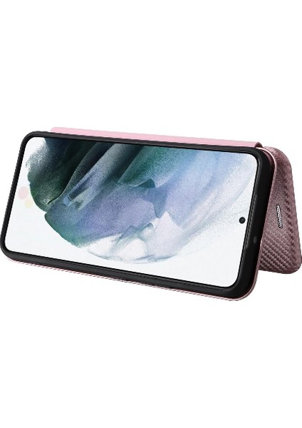 Kart Sahibinin ile Samsung Galaxy S22 Deri Folio Flip Case Için Kılıf (Yurt Dışından)