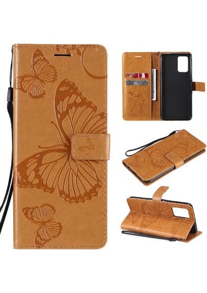 Oppo A74 4G/F19 4g Için Flip Case Kart Yuvası Standı ile Kickstand Kapak Çevirin (Yurt Dışından)