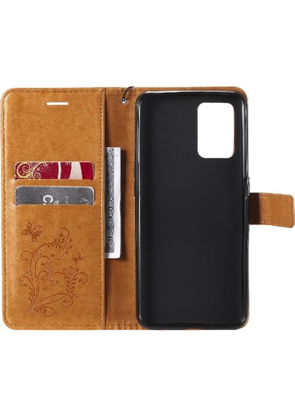 Oppo A74 4G/F19 4g Için Flip Case Kart Yuvası Standı ile Kickstand Kapak Çevirin (Yurt Dışından) fırsatları