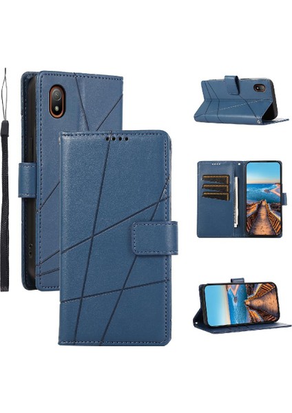 Sony Xperia Ace Iii Şok Emici Üç Kart Yuvaları Için Flip Case (Yurt Dışından)