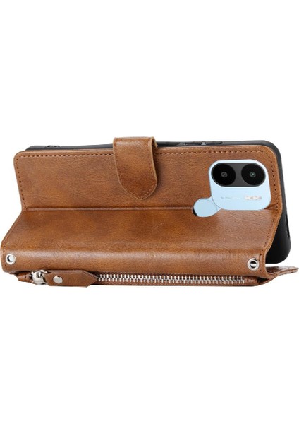 Xiaomi Redmi A1 Artı Pu Deri Kart Tutucu Manyetik Kapatma Için Flip Case (Yurt Dışından) modelleri