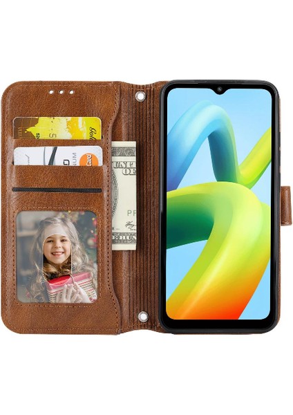 Xiaomi Redmi A1 Artı Pu Deri Kart Tutucu Manyetik Kapatma Için Flip Case (Yurt Dışından) indirimleri
