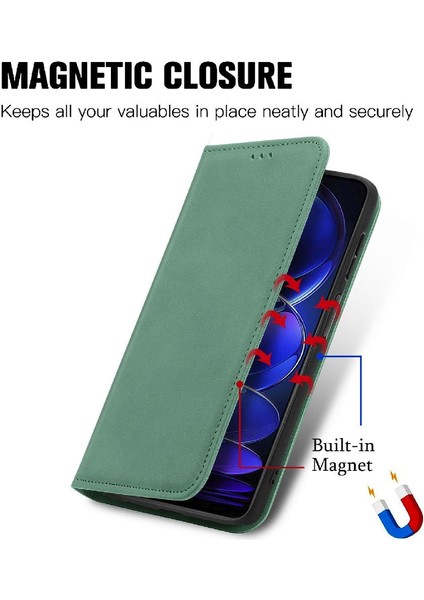 Redmi Not 12 Için Kılıf Pro Deri Kılıf Cüzdan Darbeye Basit Iş (Yurt Dışından) fırsatları