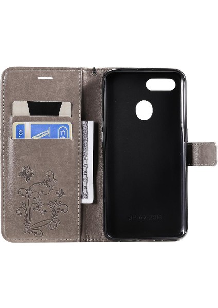 Oppo A7 Için Flip CASE/A5S Flip Kickstand Kart Yuvası Standı ile Pu Deri (Yurt Dışından) indirimleri