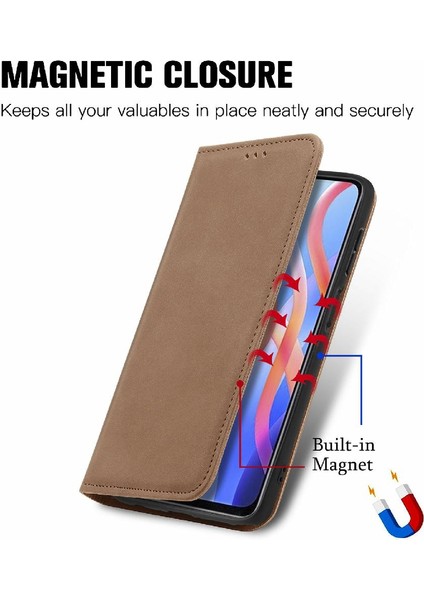 Redmi Not 11 Için Kılıf Basit Iş Cüzdan Deri Kılıf Darbeye (Yurt Dışından) fırsatları