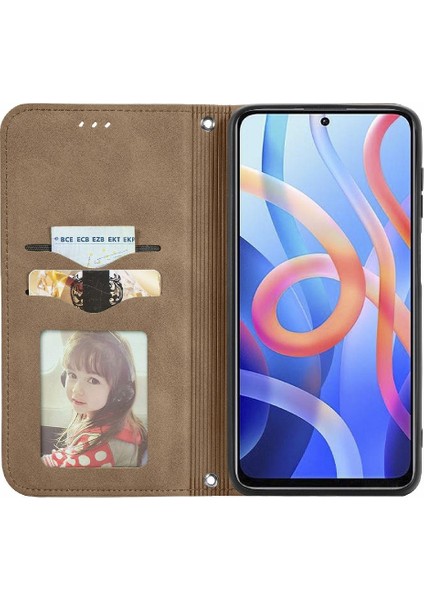 Redmi Not 11 Için Kılıf Basit Iş Cüzdan Deri Kılıf Darbeye (Yurt Dışından) indirimleri