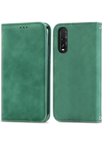 Oppo Bulmak Için Kılıf X2 Deri Kılıf Fermuar Cüzdan Basit Iş Kordon (Yurt Dışından)