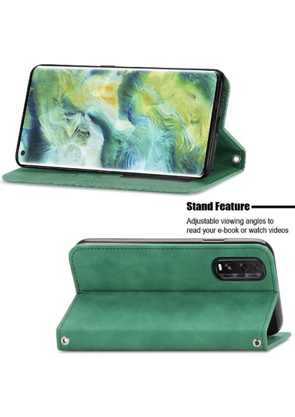 Oppo Bulmak Için Kılıf X2 Deri Kılıf Fermuar Cüzdan Basit Iş Kordon (Yurt Dışından)