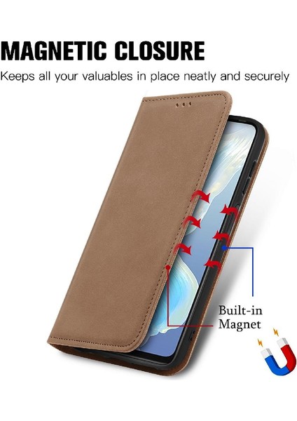 Tecno Camon 18 Deri Kılıf Fermuar Cüzdan Kordon Basit (Yurt Dışından) fırsatları