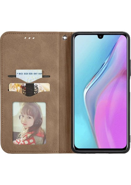 Infinix Not 11 Kordon Cüzdan Fermuar Deri Kılıf Için Kılıf Basit (Yurt Dışından) fırsatları