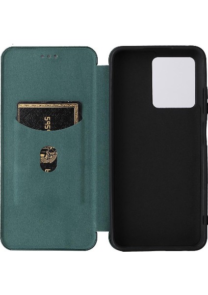 Zte Blade V30 Kart Ekleme Deri Folio Flip Case ile Tam Durumda (Yurt Dışından) fırsatları