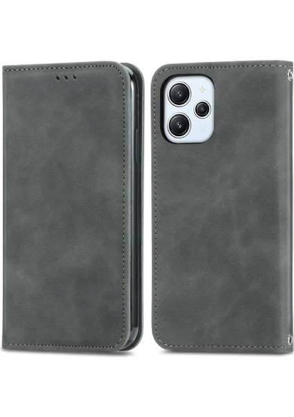 Xiaomi Redmi 12 4g Için Flip Case Kapak Darbeye Basit Iş (Yurt Dışından)