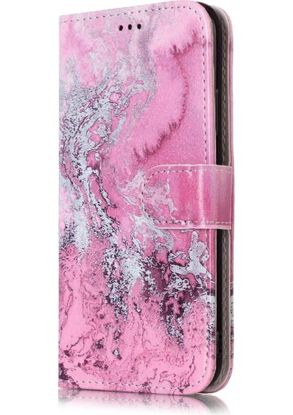 Iphone x Için Flip Case/xs Mermer Desen Tam Koruma Pu Deri Cüzdan (Yurt Dışından) indirimleri