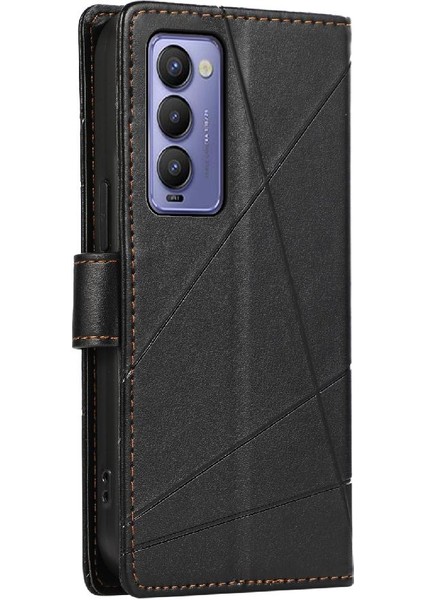 Tecno Camon 18 Üç Kart Yuvaları Için Flip Case Kickstand Şok Emici (Yurt Dışından) indirimleri
