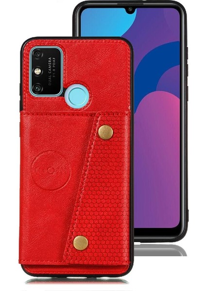 Cüzdan Kılıf Için Oppo A53 4g/oppo A53S Darbeye Koruyucu Kickstand Kart (Yurt Dışından) modelleri