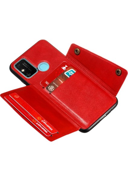 Cüzdan Kılıf Için Oppo A53 4g/oppo A53S Darbeye Koruyucu Kickstand Kart (Yurt Dışından) indirimleri