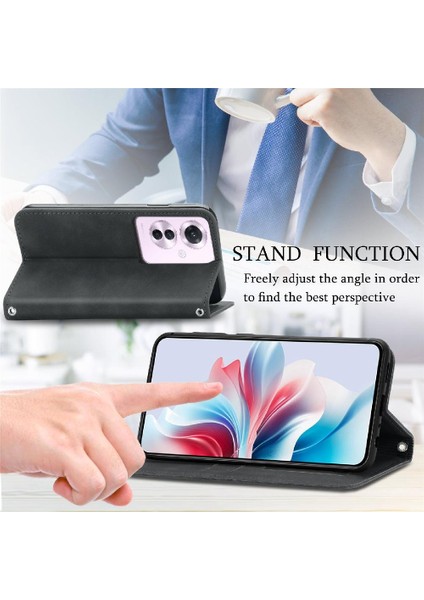Oppo Flip 11F 5g Için Flip Case Darbeye Cüzdan Deri Kılıf Kapak Çevirin (Yurt Dışından) fırsatları