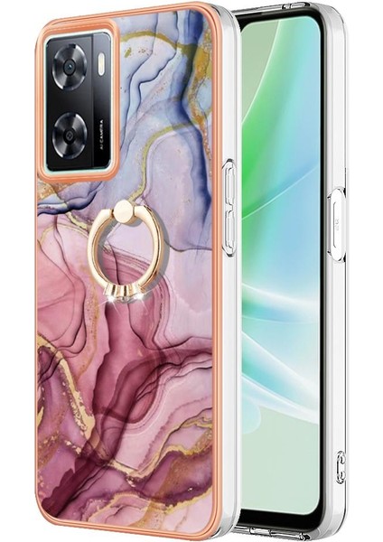 Oneplus Nord N300 5g Mermer Darbeye Tpu Silikon 360 &deg; Halka Için Kılıf (Yurt Dışından)