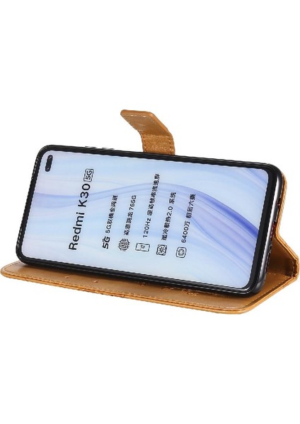 Xiaomi Redmi Redmi Manyetik Kapak Için Flip Case Kart Yuvası Standı ile Pu Flip (Yurt Dışından)