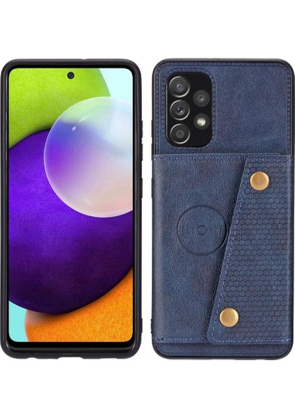 Samsung Galaxy A73 5g Buit Için Cüzdan Kılıf Demir Darbeye Koruyucu (Yurt Dışından)
