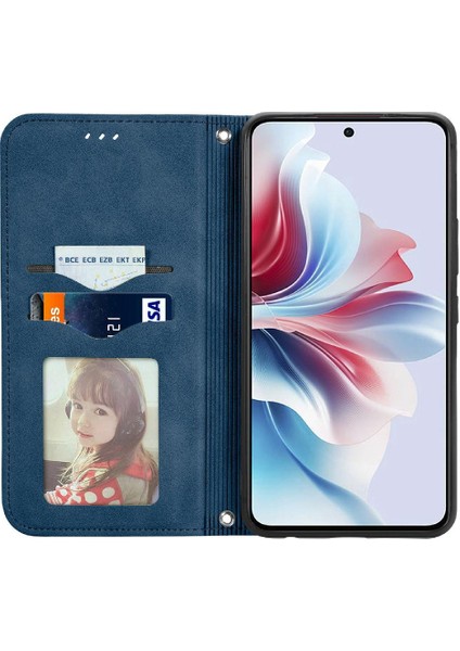 Oppo Flip 11F 5g Için Flip Case Darbeye Cüzdan Deri Kılıf Kapak Çevirin (Yurt Dışından) indirimleri