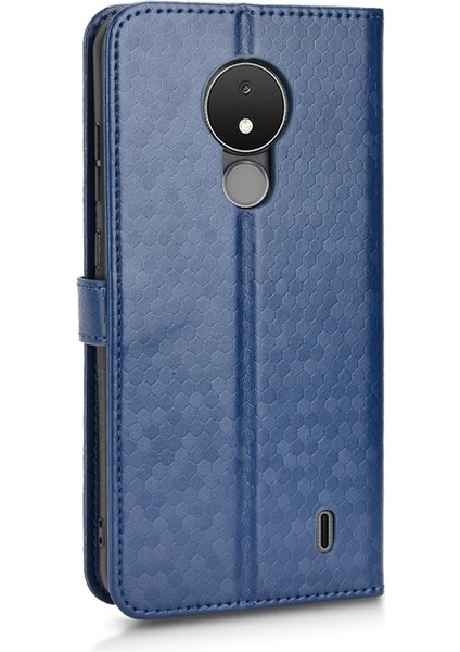Nokia C21 Manyetik Toka Deri Cüzdan Kapak Için Kılıf Geometrik Desen (Yurt Dışından) fiyatları