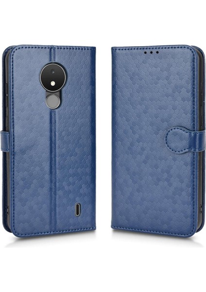 Nokia C21 Manyetik Toka Deri Cüzdan Kapak Için Kılıf Geometrik Desen (Yurt Dışından) indirimleri