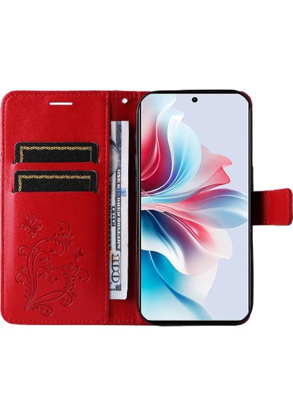 Oppo Için Kılıf Oppo 11F 5g Manyetik Kapak Flip Kickstand Kart Yuvası ile Pu (Yurt Dışından) indirimleri