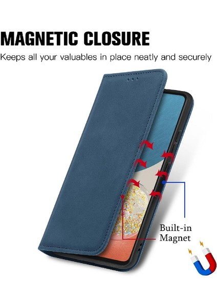 Samsung A53 5g Için Kılıf Kapak Çevirin Cüzdan Darbeye Deri Kılıf Basit (Yurt Dışından) modelleri