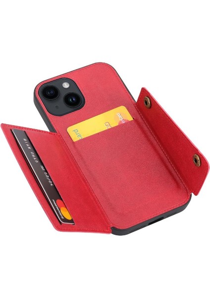 Iphone 15 Için Cüzdan Durumda Artı Cüzdan Durumda Kickstand Darbeye Koruyucu (Yurt Dışından) fiyatları