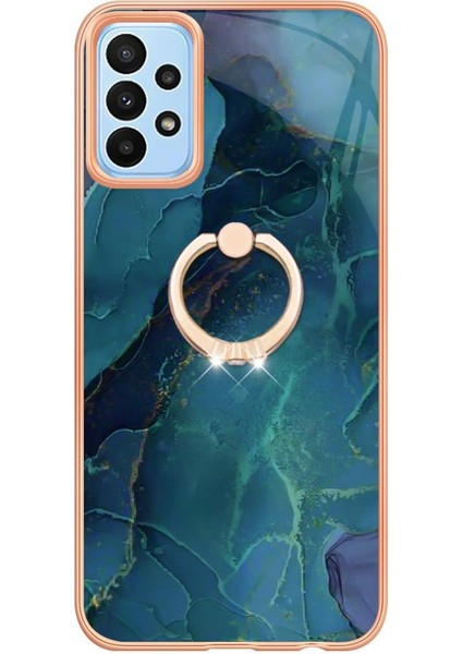 Samsung Galaxy A73 5g Tampon 360 &deg; Dönebilir Halka Mermer Tpu Için Kılıf (Yurt Dışından) fırsatları