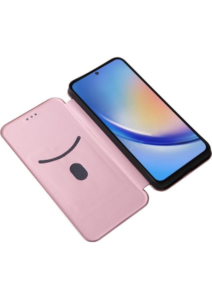 Samsung Galaxy A35 5g Tam Koruma Deri Folio Flip Case (Yurt Dışından)
